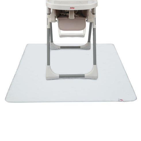Nuby High Chair Square Floor Mat - Waterproof and Clear Floor Mat