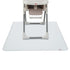 Nuby High Chair Square Floor Mat - Waterproof and Clear Floor Mat