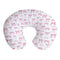 Cstdyfrv Pastel Pink Bows Plaids Nursing Pillow Covers Watercolor Valentines Bows Removable Breastfeeding