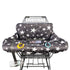 2-in-1 Shopping Cart Cover for Baby, Toddler High Chair Cover, Star Print