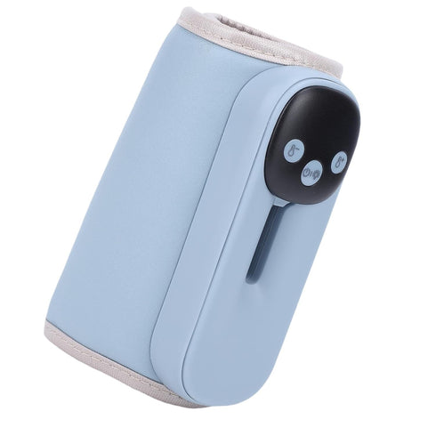 LAISANIM 11 8000mAh Portable Bottle Warmer for Travel, Speed Temperature Control with Night Light Memory Function LED