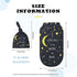 I Love You to The Moon and Back Newborn Baby Swaddle Blanket with Beanie Hat Baby Receiving Blanket Gifts for Boys Girls