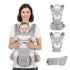 Sunflower Holdings Adjustable Baby Hip Carrier with Detachable Hip Seat and Head Support, 6