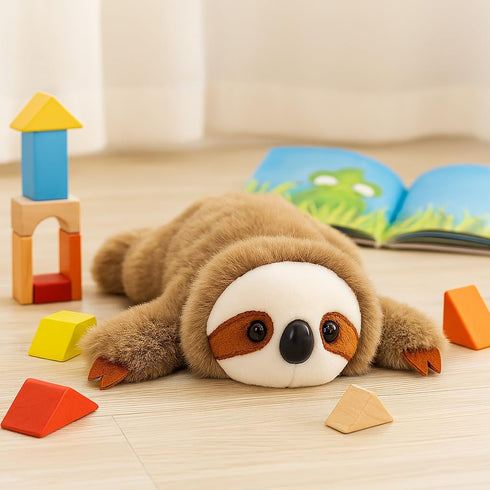 Adorable Sloth Stuffed Animal Soft Plush Sloth Plush Toy Cute Birthday Gifts for Kids Adults
