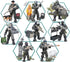 Special Forces Mini Military Action Figure with Weapons Building Blocks Playset, 8 PCS 1:36 Scale SWAT Police Figure,