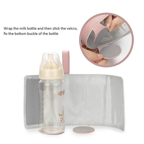 Warmer,3 Keenso Baby Bottle Temperature Portable Baby Bottle Warm Cover for Home and Outdoors