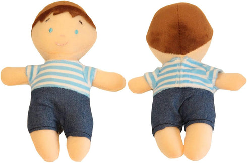 Diversity Buddies Plush Dolls - Multicultural Baby Dolls for Kids, Set of 5 Different Races Dolls, Daycare Toys