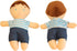 Diversity Buddies Plush Dolls - Multicultural Baby Dolls for Kids, Set of 5 Different Races Dolls, Daycare Toys