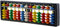 13 Digits Rods with Colorful Beads, Plastic Abacus Arithmetic Soroban for Kids