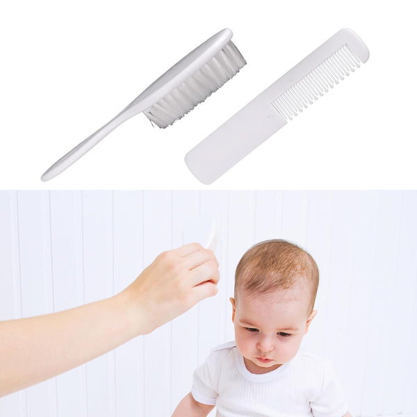 WOEIFGV Set Baby Hair Brush & Comb Children Hair Brush Soft Bristle Caps Hair Brush For Toddler Infant Head Massage