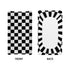 Generic 32x16 Black and White Checkered Changing Pad Cover for Baby Girls Boys Cartoon Breathable Diaper Change Table
