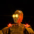 Upgraded Led Light Kit for Lego Star Wars C-3PO Buildable Droid Figure, Light Control Version Compatible with 75398