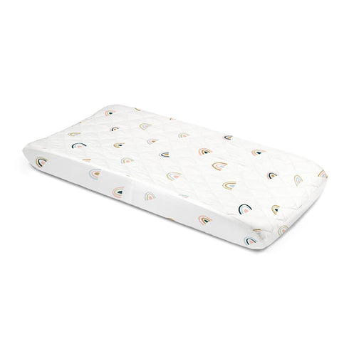 (16"x33", Makemake Organics Organic Changing Pad Cover GOTS Certified Organic Cotton Changing Table Cover Non Toxic