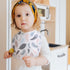 Gelisite 7 Pack Baby Cotton Absorbent Bibs for Drooling Teething