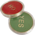 Decision Maker Coin - Yes No Decision Coin, Lucky Coin, Flipping Challenge Coin, Premium Metal Collectible Divination