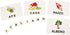 BOHS Italian Literacy Wiz Fun Game - 60 Flash Cards - Educational Toys for Preschool Language Learning - See and Hide