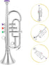 Toy Trumpet for Kids, Wind and Brass Musical Instruments for Kids, Musical Play Toy Trumpet, for Teaching Songs