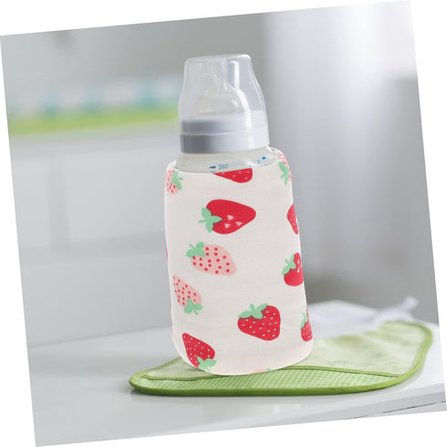Portable USB Bottle Warmer for Breastmilk Cloth Insulated Heating Bag for Bottles for Travel and Car Use Convenient