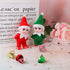 Baby Elf Mini Tiny Toddler Elves Kid Craft Babies Doll Decoration Accessories for Girls Boys Kids Adults (Red)