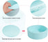 Light Blue Memory Foam Round Ball Pit for Toddlers (Balls Not Included)