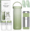 NISSYO.AM 22oz Stainless Steel Breastmilk Cooler - 24Hrs Portable Breast Milk Chiller for
