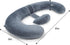 60in QUEEN ROSE Pregnancy Pillows - E Shaped Pregnancy Pillows for Sleeping, Detachable Body Pillow for Pregnant Side