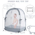 L RUNNZER Pack Pack R07s-blue Baby and Play Tent, N Play Canopy to Keep Baby from Climbing Out, Crib Tent for Playard
