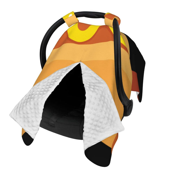 Zhbvncp Dachshund in Hot Dog Bun with Mustard Baby Car Seat Cover &
