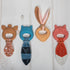 Mary Meyer Teething Toys Leika Silicone Baby Teether, 9-Inches, Little Fox for Babies 0-12 Months