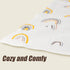 Kvoike 39 39 Inches Muslin Swaddle Blankets for Newborn, Baby Blankets for Boys Girls, Large X Breathable Soft Blanket
