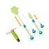 Chemimoso Adjustable Handle Length 10.5-13.8in Water Cup Cleaner Bottle Brush, Silicone Baby Bottle