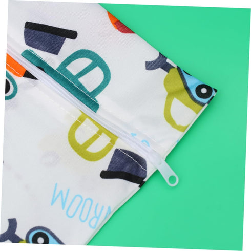Reusable Diaper Bag Wet Dry Pouch - Family Travel Storage Solution