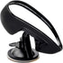 GES Rear View Mirror - 360 Degree Adjustable with Strengthen Suction Cup for Car (5.9 x 2.2 Inch, Black)