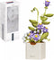 Artificial Flower Bouquet Building Set for Adults, Mini Plant Bonsai Tree Friend Set for Girls, Botanical Collection