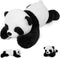 5 lbs, 27 inches Panda Weighted Stuffed Animals, Cuddly Weighted Plush Pillow, Giant Plushie Ideal Gift for Adults &