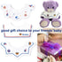 Sailor Baby Bibs 3 Pack, 360° Rotate Pure Cotton Muslin Bibs for Teething and Drooling, Adjustable with Snaps