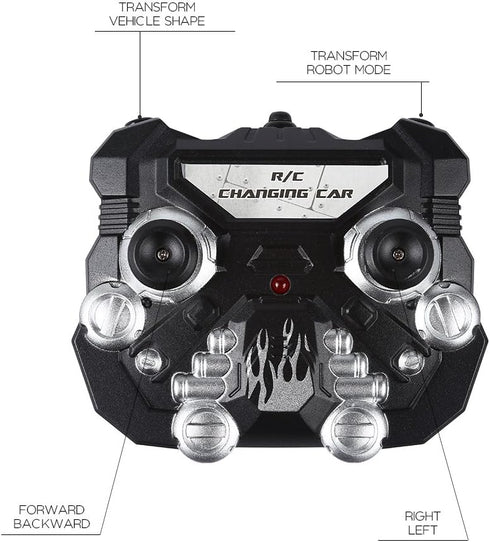 1:14 360Drifting, 8+, SainSmart Jr. Remote Control Car, Transform Robot RC Cars for Kids Toys, Scale Car
