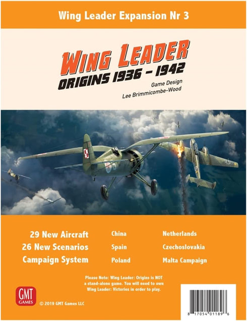 Wing Leader: Origins 1936-1942
