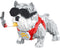 Myweyde Pitbull Building Blocks, Cool Gray Dog Micro Building Blocks, Mini Bricks Building