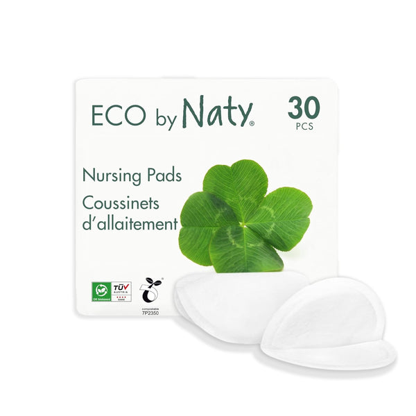 Eco By Naty Nursing Pads Nipple Pads For Breastfeeding Mothers, Pregnancy And