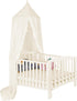 jiangcha Princess Bed Canopy for Girls - Crib Canopy for Bed - Mosquito