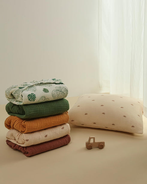 Pack Pack 2 Pack(Monstera&Dark Blissful Diary Muslin Mini Crib Sheets, and Play Mattress Sheets Fitted for N Play, Soft