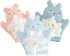 HSENCHO Bath Sponge for Kids Cute Animal Shower Bathing Mitt Loofah Soft Wash