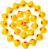 DZTIAN 51-Pieces Float & Squeak Mini Rubber Duck Baby Bath Ducky Sound ShowerToys for Kids Celebrate The Joy of The