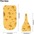 DTYYFBSN Personality Cheese Newborn Swaddling Blanket Beanie Hat Funny Blanket Sleeping Bag New Born Sleep Sacks