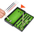 Mini Golf Set Pen - Red, Blue, and Black Ink, Fun Desktop Accessories for Office, Study, Birthday Gift