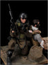 BJPEY 7Buy 12in 1:6 Action Figures Toy Stand Bendable Soldier Model Toy (Medic)