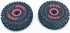 Replacement 2PCS Durable Front Tire Wheel Tyre RC Parts Compatible with WLtoys 124016 RC Car