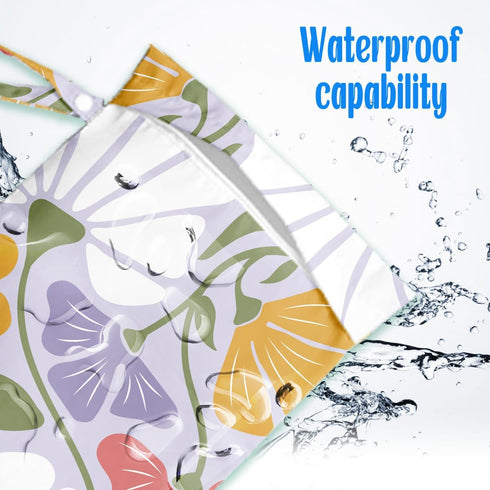 EODFFSGF Summer Summer Wet Dry Wet Bag for Swimsuit Towel Baby Travel Cloth Diapers Beach Gym Toiletries Makeup Storage