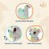 B. baby – Koala Lovey – Plush Security Blanket – Stuffed Animal for Babies – Soft Baby Blankie – Newborn, 0+ – B. Snugglies - Fluffy Koko by B. toys